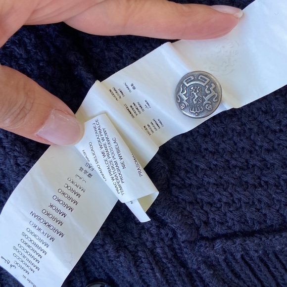 Promod Knit Poncho with Hood - Picture 14 of 16